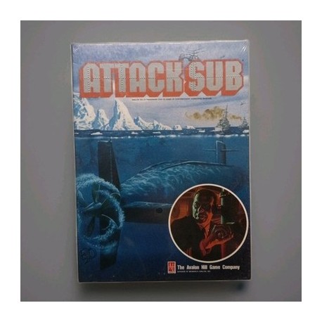 Attack Sub - Gioco da Tavolo in Inglese - Avalon Hill