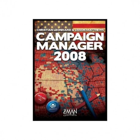 Campaign Manager 2008 - Gioco da Tavolo in Inglese - Z-Man