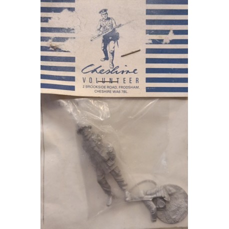 British Infantry '80 Private Falkland Metal Soldier kit 54 mm Cheshire Volunteer