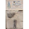 US M60 Machine Gunner Vietnam 1969 Metal Soldier kit 54 mm 1:35 Mil-Art