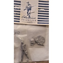 US 82nd AB Sniper Grenada Metal Soldier kit 54 mm Cheshire Volunteer