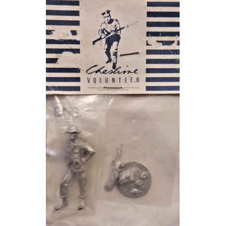 British Infantry '80 Private Falkland Metal Soldier kit 54 mm Cheshire Volunteer