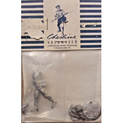 British Infantry '80 Private Combat Metal Soldier kit 54 mm Cheshire Volunteer