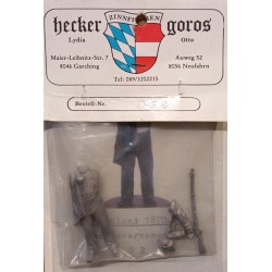 Prussian Infantryman 1870 Hecker & Goros Soldier kit 54 mm PHG 2 1:35 Soldier