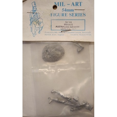 Australian Private Vietnam 1966 Metal Soldier kit 54 mm 1:35 Mil-Art