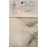 US Helicopter Pilot 1 Air Cav Vietnam 1966 Metal Soldier kit 54 mm 1:35 Mil-Art