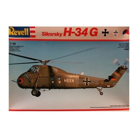 Sikorsky H-34G - Plastic Model Kit 1:48 Revell cod.4467