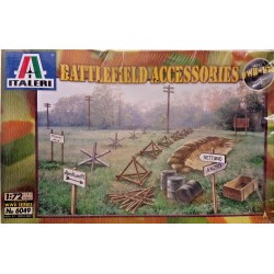 Battlefield Accessories WII Plastic Model Kit 1/72 Italeri cod.6049