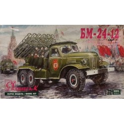 BM-24-12 Rocket Volley System URSS - plastic kit 1/72 Omega-K