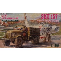 ZIL 157 Military Truck URSS - plastic kit 1/72 Omega-K