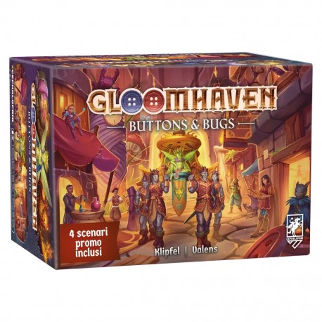 Gloomhaven Buttons & Bugs - Gioco da Tavolo in Italiano  Asmodee