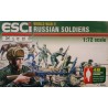 Russian Soldiers WWII Figures 50 Soldiers  1/72 N°P200 Esci Ertl