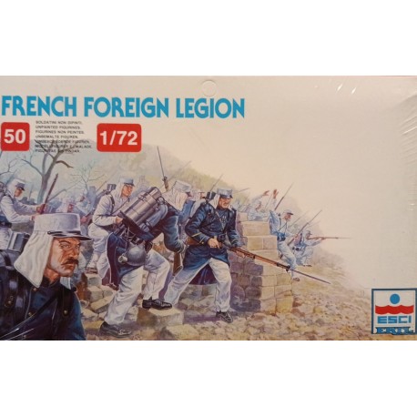 French Foreign Legion Figures 50 Soldiers 1/72 N°P237 Esci Ertl