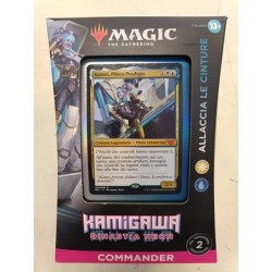 Magic the Gathering -  Kamigawa Dinastia Neon Allaccia Le Cinture Mazzo Ita MTG