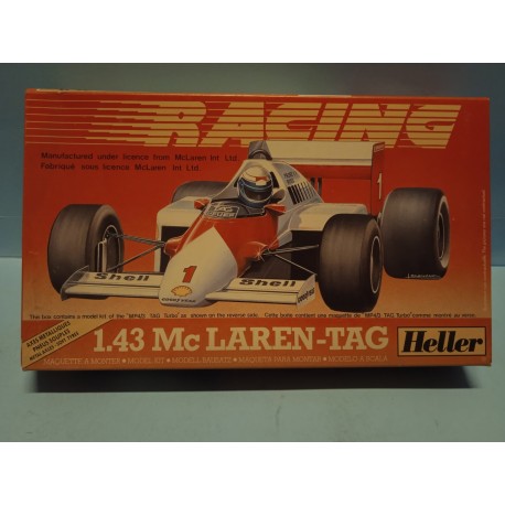 Racing Mc Laren F1 Tag  Heller 80100 Scala 1:43 Vintage Nuovo