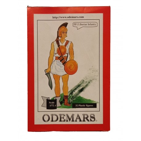 Iberian Infantry - Punic Wars PF13 - Odemars Plastic figures 1:72