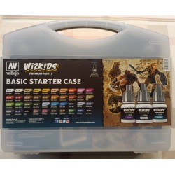 Vallejo Game Color Set BASIC STARTER CASE WIZKIDS 40 colori 8 ml. - Vallejo