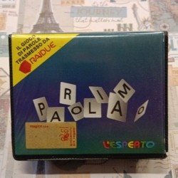 PAROLIAMO TASCABILE GIOCO DA TAVOLO '90