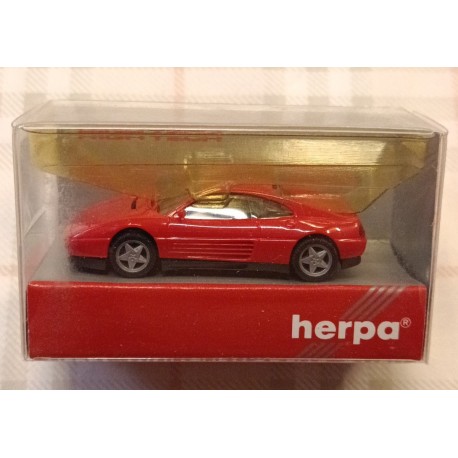 FERRARI 348 TB - RED - 1/87 - Herpa