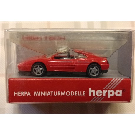 FERRARI 348 TS - RED - 1/87 - Herpa