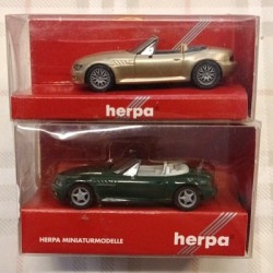 BMW - lotto 2 mod. - Z3 ROADSTER + Z3 Facelift - 1/87 H0 - Herpa art.vv