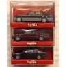 MERCEDES MB - lotto 3 mod. - 600 SEC + E320 COUPE + 600 SEL - 1/87 H0 - Herpa