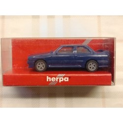 BMW M3 SPORT - BLU - plastic model - 1/87 H0 - Herpa