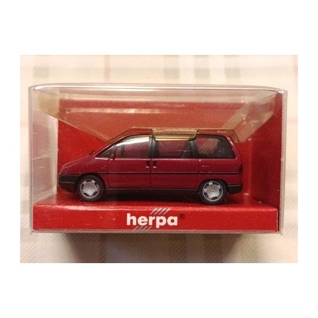 FIAT ULYSSE - RED - plastic model - 1/87 H0 - Herpa art.021715