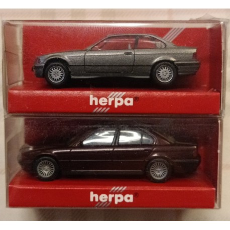 BMW - lotto 2 mod. - SERIES 7 - 325i Coupe - 1/87 H0 - Herpa