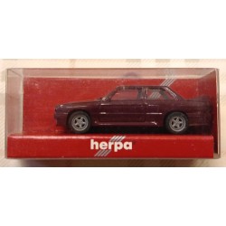 BMW M3 SPORT - DARK RED - plastic model - 1/87 H0 - Herpa