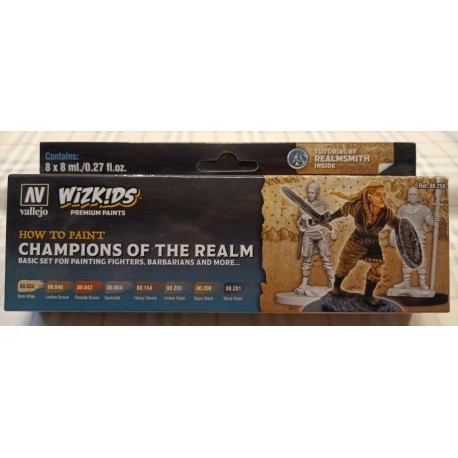Vallejo Game Color Set Champions of The Realm 8 x colori 8 ml. Vallejo