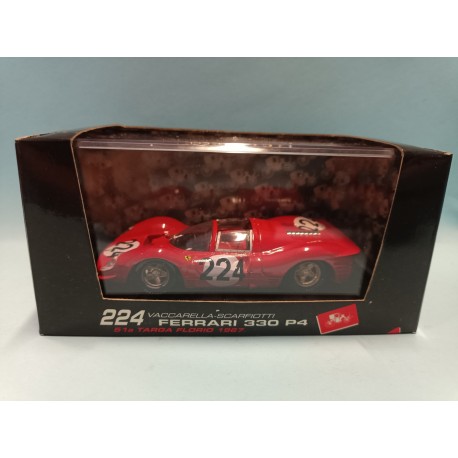 FERRARI 330P4 TARGA FLORIO - ref.224 - die cast car model BRUMM - 1/43