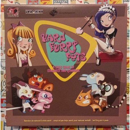 Hard Furry Pets - Gioco da tavolo in inglese - Raven Editions