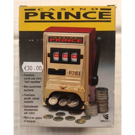 Slot Machine Mini - Prince Casino - Didatto '80 art.918 Waco 10x12 cm.