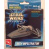 Star Wars Episodio 1 Mini Plastic Model Kit AMT ERTL Sith Infiltrator