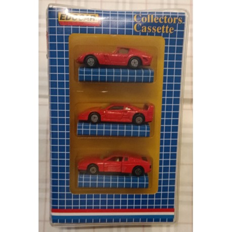 Ferrari 3 cars set - F50 Testarossa GTO - 1/64 EDOCAR