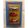 Pickup & Jeep - 3 veicoli differenti in valigetta - 1/64 EDOCAR