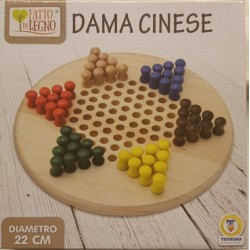 Dama Cinese in legno - Gioco da Tavolo - Gioco Classico