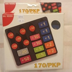 Confezione 170 Fiches Chips Gettoni in Euro - Dal Negro