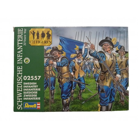 SWEDISH INFANTRY 30 Years War - plastic miniatures soldatini 1:72 Revell 02557