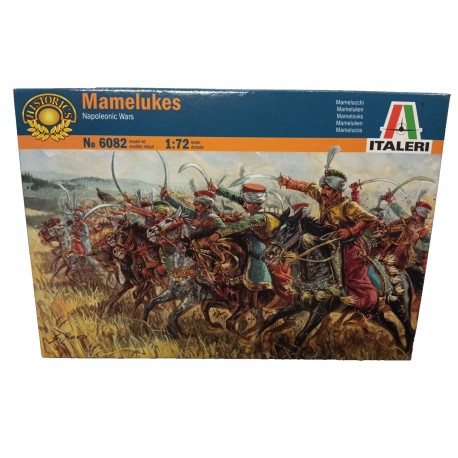 French Mamelukes Cavalry Napoleonic Wars Figures 17 Soldiers 1/72 N°6082 Italeri