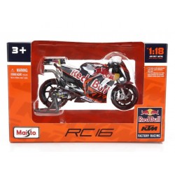 KTM RC16 Team Red Bull Jack Miller N.43 Team Moto GP Die Cast Model 1/18 Maisto