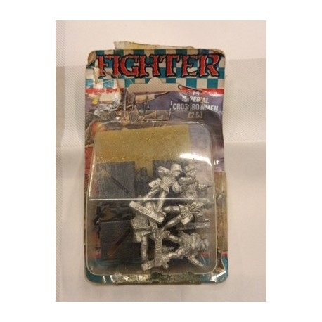 Warhammer Fantasy Battles IMPERIAL CROSSBOWMEN (5) '80 GAMES WORKSHOP GW