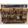 French Infantry Napoleonic Wars Figures 48 pcs. 1/72 N°6066 Italeri