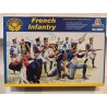 French Infantry Napoleonic Wars Figures 50 pcs. 1/72 N°6002 Italeri soldatini