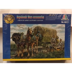 French Support Convoy Napoleonic Wars Figures 13 pcs. 1/72 N°6017 Italeri