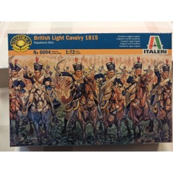 British Light Cavalry Napoleonic Wars Figures 17 Soldiers 1/72 N°6094 Italeri
