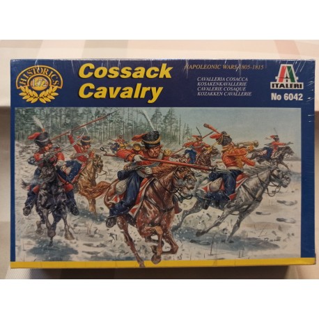 Cossack Cavalry Figures 15 Soldiers 1/72 N°6042 Italeri