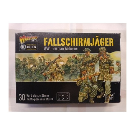 Bolt Action WW2 German Airborne WGB FJ 02 - Miniatures 28mm  Warlord Games
