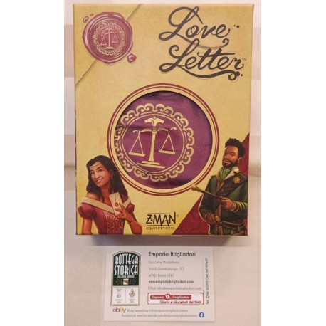Love Letter Classic Nuova Edizione 6 giocatori - Gioco in italiano - Asmodee
